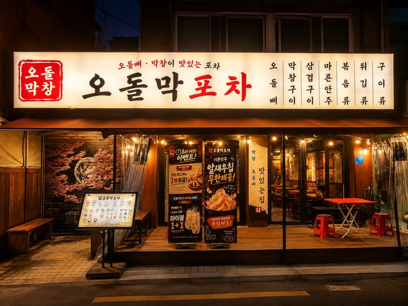 [서울 성동구] 오돌막포차 맛집 체험단
